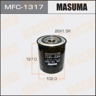 Фільтр масляний C-306 (MFC-1317) - MASUMA MFC1317