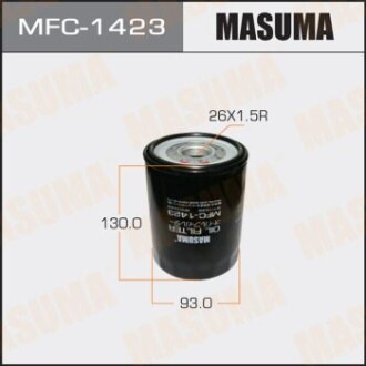 Фильтр масляный MAZDA 3 (BM) 2.2 D (13-18)/RENAULT MEGANE III (MFC-1423) - MASUMA MFC1423