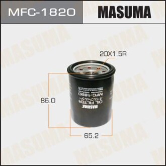 Масляний фільтр - MASUMA MFC1820