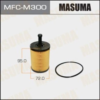 Фильтр масляный OE0033 MITSUBISHI GRANDIS, LANCER, OUTLANDER, VW POLO, TIGUAN (MFC-M300) - MASUMA MFCM300