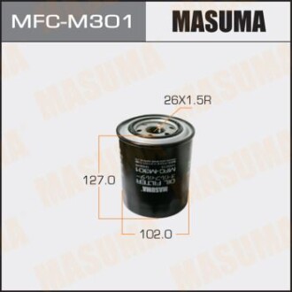 Фільтр масляний Mitsubishi L200 (05-), Pajero Sport (09-15) D 2.5 (MFC-M301) - MASUMA MFCM301