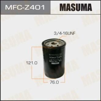 Фільтр масляний Mazda CX-9 3.7 (10-12) (MFC-Z401) - MASUMA MFCZ401