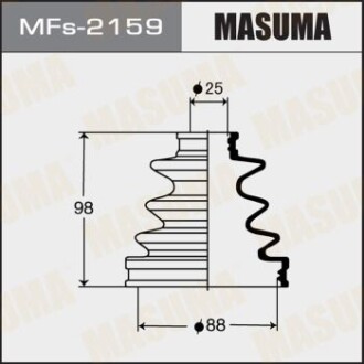 Пыльник ШРУСа наружного (силикон) Toyota Camry (01-05), Prius (09-15) (MFs-2159) - (0442842070) MASUMA MFs2159