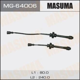 Провід високовольтний (комплект) Mitsubishi Carisma 1.6, Lancer 1.8, 2.0 (MG-64006) - MASUMA MG64006