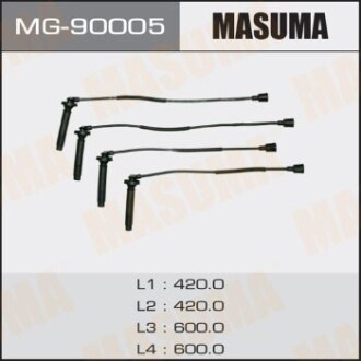 Провід високовольтний (комплект) Subaru 1.6, 2.0 (MG-90005) - (22451AA660) MASUMA MG90005