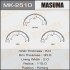 Колодки тормозные парковочные TOYOTA LAND_CRUISER PRADO (MK-2510) - (4654060050, 4655060060, 4658060050) MASUMA MK2510 (фото 1)