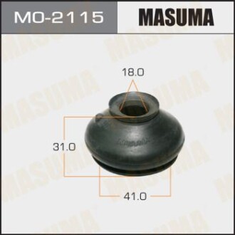 Пыльник опоры шаровой 18х41х31 (MO-2115) - (551A1EB300, 551A0EB300, 551A0EB31A) MASUMA MO2115