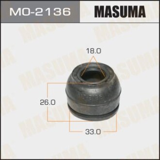 Пильовик опори кульовий (MO-2136) - (4871042020, 487100R010) MASUMA MO2136