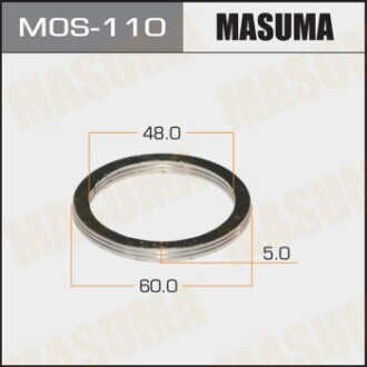 Прокладка приймальної труби (MOS-110) - MASUMA MOS110