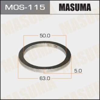 Кільце глушника графітове (MOS-115) - (9091706065) MASUMA MOS115