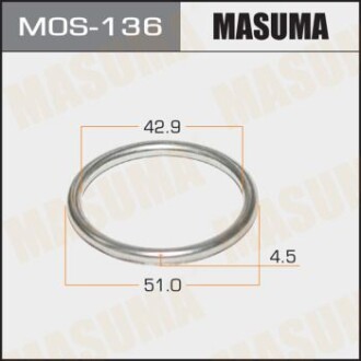 Кольцо глушителя (43x51.5x4.5) (MOS-136) - MASUMA MOS136