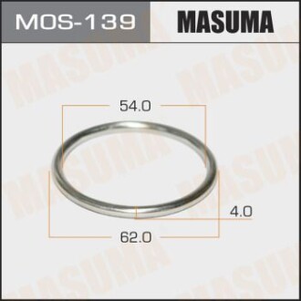 Кольцо глушителя (MOS-139) - (1418278K00, 18303SP0003, 18303T2BA01) MASUMA MOS139