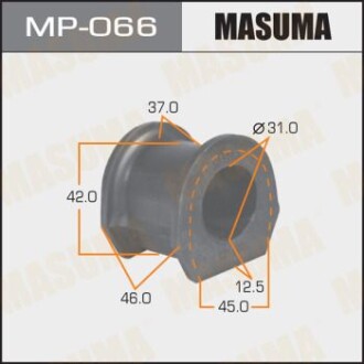 Втулка стабилизатора переднего (Кратно 2) Mitsubishi Pajero (-06) (MP-066) - (mr150095) MASUMA MP066