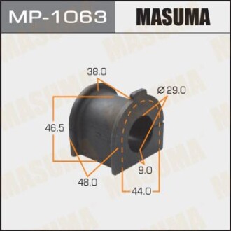 Втулка стабілізатора переднього (Кратно 2) Toyota FJ Cruiser (06-09), Land Cruiser Prado (02-09) (MP-1063) - MASUMA MP1063