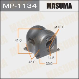 Втулка стабилизатора переднего (Кратно 2) Honda Civic (12-15) (MP-1134) - MASUMA MP1134