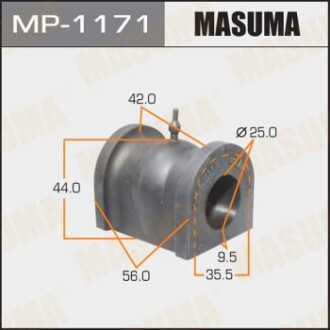 Втулка стабилизатора переднего (Кратно 2) Honda HR-V (00-06) (MP-1171) - MASUMA MP1171