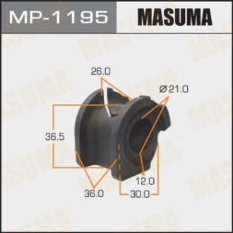 Втулка стойки стабилизатора передн OPEL AGILA, SUZUKI SWIFT III (MP-1195) - (4243162J10) MASUMA MP1195