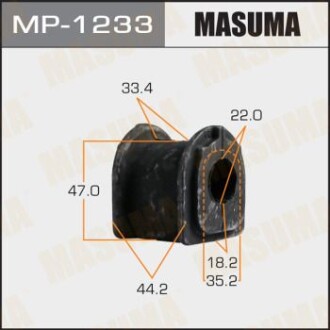 Втулка стабилизатора заднего (Кратно 2) Lexus RX 350 (08-15) (MP-1233) - (4881848070) MASUMA MP1233