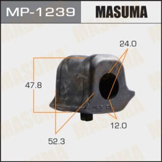 Втулка стабілізатора переднього права NX 200, NX 300 (14-) (MP-1239) - MASUMA MP1239