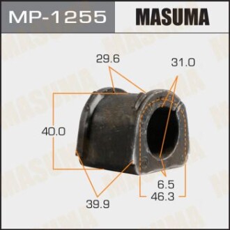 Втулка стабилизатора переднего (Кратно 2) Mitsubishi Pajero Sport (-09) (MP-1255) - (mr267649) MASUMA MP1255