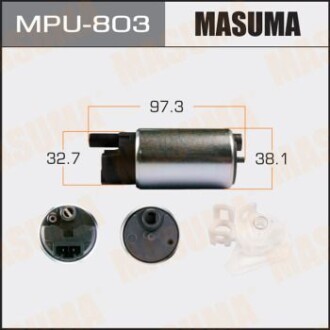 Бензонасос електричний (+сіточка) Honda/ Mazda/ Mitsubishi/ Subaru (MPU-803) - MASUMA MPU803