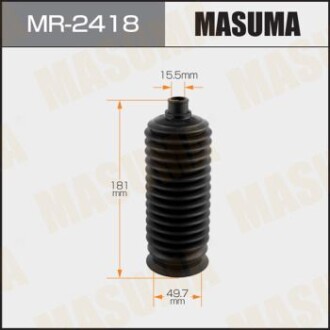 Пильовик рульової рейки (пластик) Toyota FJ Cruiser (10-18), Land Cruiser Prado (02-09) (MR-2418) - (4553526020, 4553526030, 4553597202) MASUMA MR2418