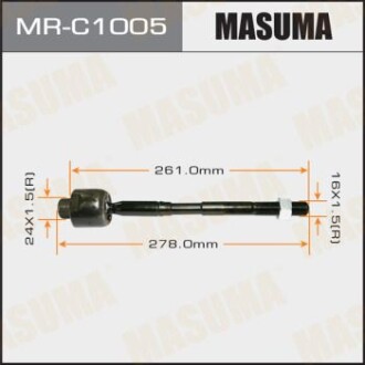 Тяга рулевая Lexus GX460/ Toyota Land Cruiser Prado (09-) (MR-C1005) - MASUMA MRC1005