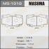 Колодки тормозные передн Toyota Hilux (05-12) (MS-1918) - (04465YZZQ5, 044650K020) MASUMA MS1918 (фото 1)