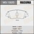 Колодки тормозные передн Toyota CH-R (19-), Camry (17-), RAV 4 (19-) (MS-1925) - (0446533480, 044650E060) MASUMA MS1925 (фото 1)