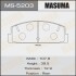 Колодки тормозные задн Mazda 6 (02-12) (MS-5203) - (gjya2649za, gjyb2648za, fdy12649z) MASUMA MS5203 (фото 1)