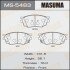 Колодки тормозные передн Mazda 6 2002 - 2007 - (gjyc3328z, g2yd3328z, 1wa03328z) MASUMA MS5483 (фото 1)