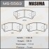 Колодки тормозные передн Mazda 6 (07-12) (MS-5563) - (gsyd3328za) MASUMA MS5563 (фото 1)