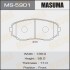 Колодки тормозные передн Mazda CX-7 (07-12), CX-9 (17-) (MS-5901) - (l2Y63329Z, TKY83328ZB, TAY03328Z) MASUMA MS5901 (фото 1)