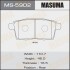 Колодки гальмівні задн Mazda CX-7 (06-11), CX-9 (08-12) (MS-5902) - (l2Y82643ZB, EHY42648Z, L2Y62649Z) MASUMA MS5902 (фото 1)