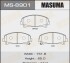 Колодки гальмівні передн Honda Accord (09-12) (MS-8901) - (45022TL0G50, 45022TL0G51) MASUMA MS8901 (фото 1)