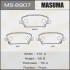 Колодки тормозные передн HONDA CIVIC IX (MS-8907) - (45022SMGE00, 45022SMGE01, 45022SMGE50) MASUMA MS8907 (фото 1)