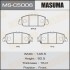 Колодки тормозные передн Honda Accord (13-) (MS-C5006) - (45022T2GA01, 45022T2GA00, 45022T2MT00) MASUMA MSC5006 (фото 1)