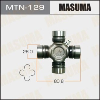 Хрестовина карданного валу (28x56.1) Nissan (MTN-129) - MASUMA MTN129