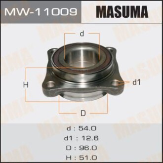 Маточина колеса (MW-11009) - MASUMA MW11009