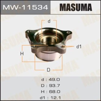 Маточина колеса (MW-11534) - (4246060030) MASUMA MW11534