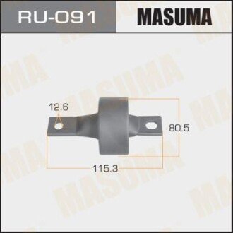 Сайлентблок CRV /RD 1/2 / задн (RU-091) - (52371S04G01, 52371S04000, 52371S10A12) MASUMA RU091