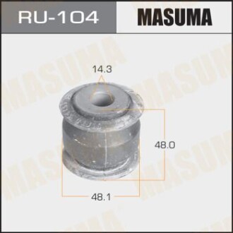 Сайлентблок задней поперечной тяги Nissan Patrol (-10) (RU-104) - (5513501J10) MASUMA RU104