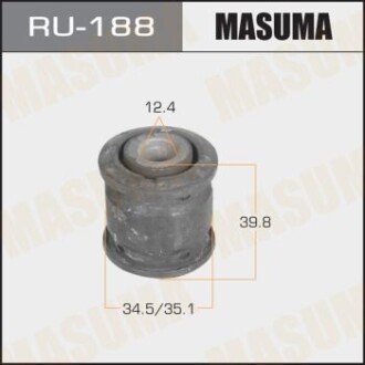 Сайлентблок задній Subaru Impreza, Legasy, Forester - MASUMA RU188