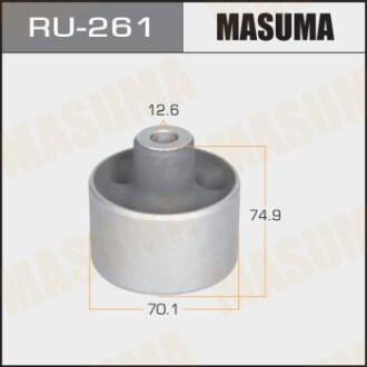 Сайлентблок заднего продольного рычага Mitsubishi Carisma (-03), Colt (-03), Lancer (-03) (RU-261) - MASUMA RU261