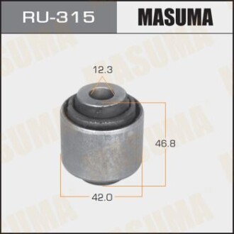 Сайлентблок задньої поперечної тяги Honda Civic (01-05), CR-V (01-16), FR-V (05-09) (RU-315) - MASUMA RU315