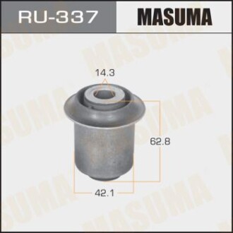 Сайлентблок переднего нижнего рычага задний Honda Civic (01-05), CR-V (01-06), FR-V (05-09) (RU-337) - (51392S5A004, 51392S5A701, 51392S5A801) MASUMA RU337 (фото 1)