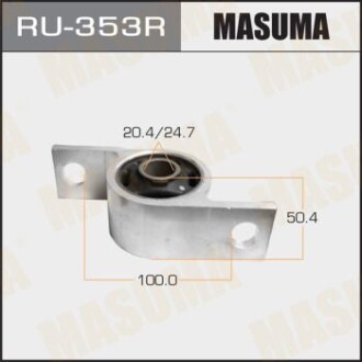 Сайлентблок Impreza /GG#CD#/передний нижний (RU-353R) - MASUMA RU353R