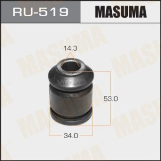 Сайлентблок TOYOTA YARIS передн нижн (RU-519) - (4806859095, 4806859135, 4806859145) MASUMA RU519 (фото 1)