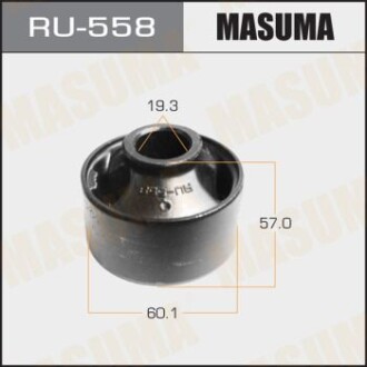 Сайлентблок (RU-558) - (20204XA00A, 20204XA00B) MASUMA RU558