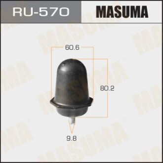 Отбойник задней подвески Toyota RAV 4 (05-) (RU-570) - MASUMA RU570